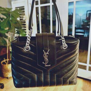 Authentic YSL Small LouLou Tote Shopper